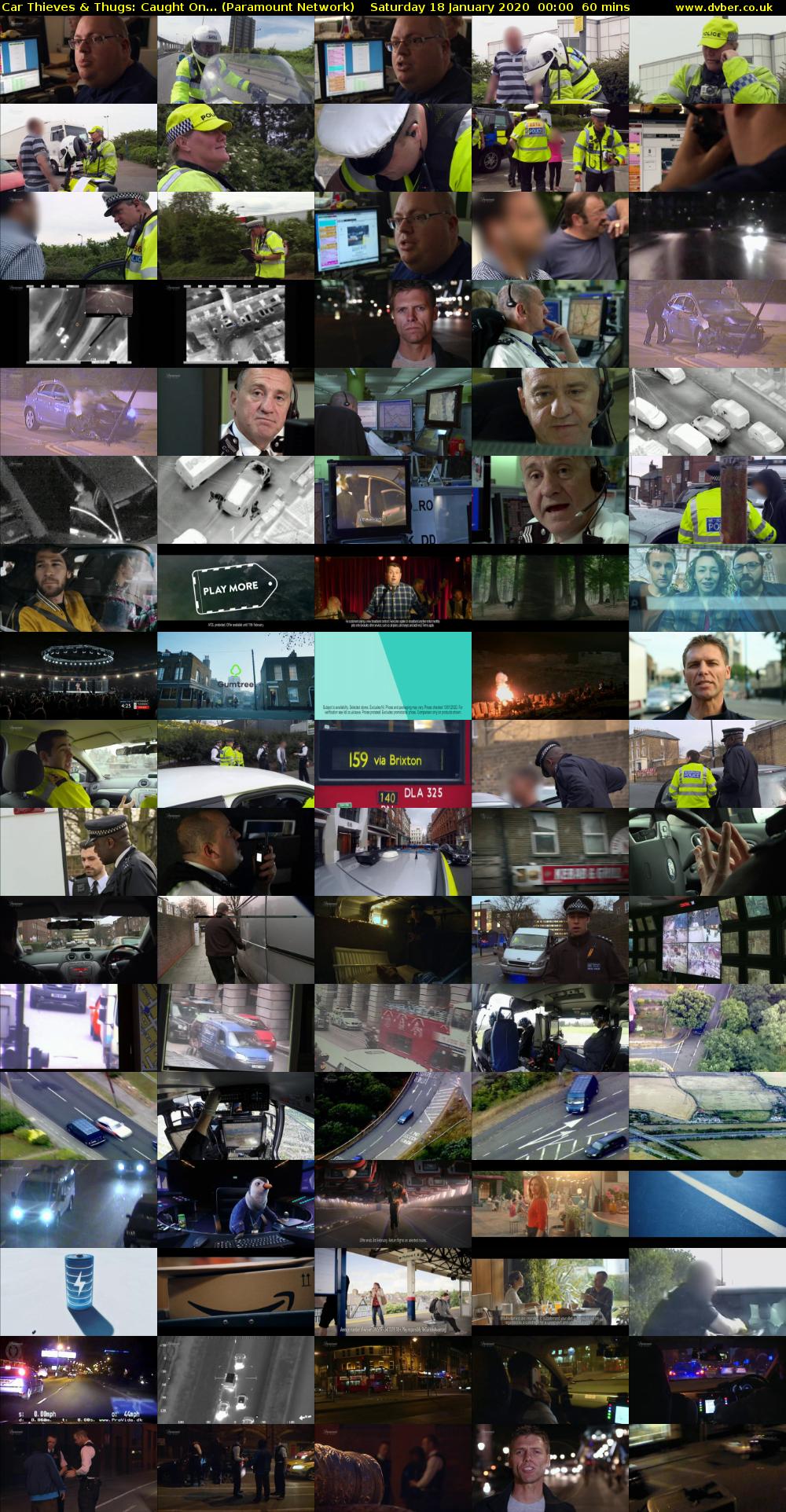 Car Thieves & Thugs: Caught On... (Paramount Network) Saturday 18 January 2020 00:00 - 01:00