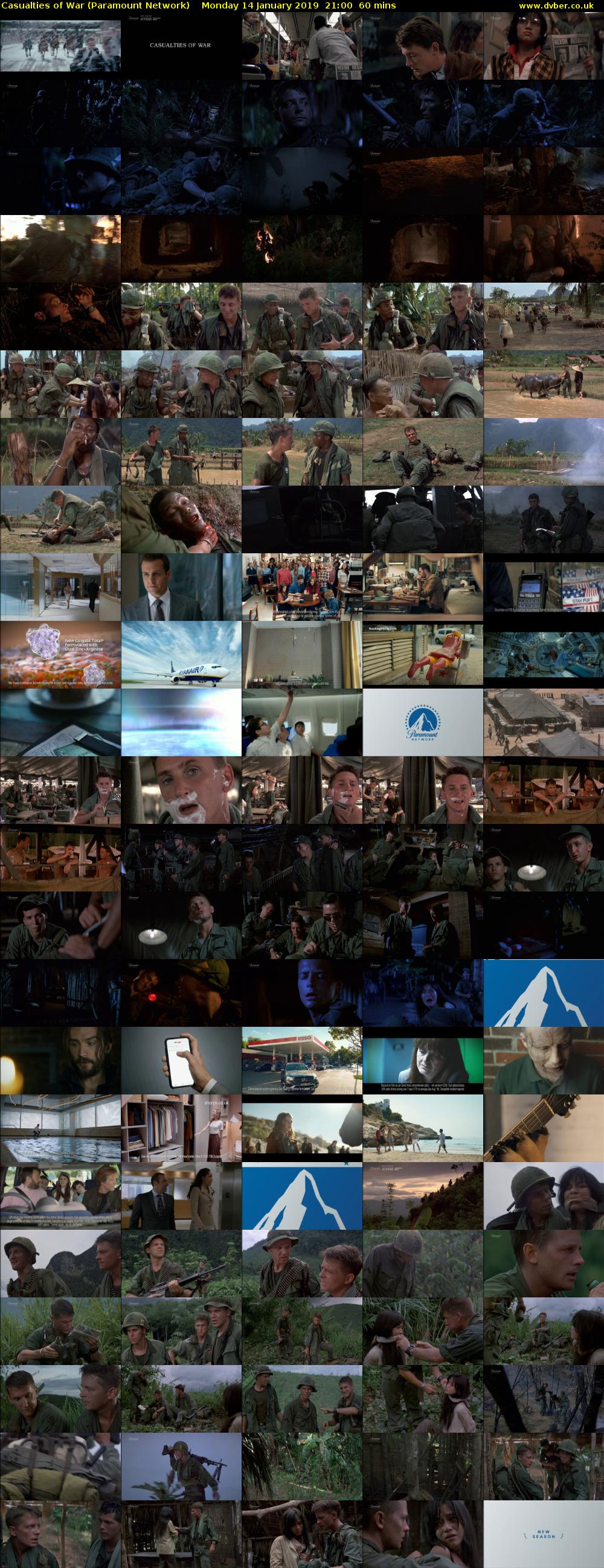 Casualties of War (Paramount Network) Monday 14 January 2019 21:00 - 22:00