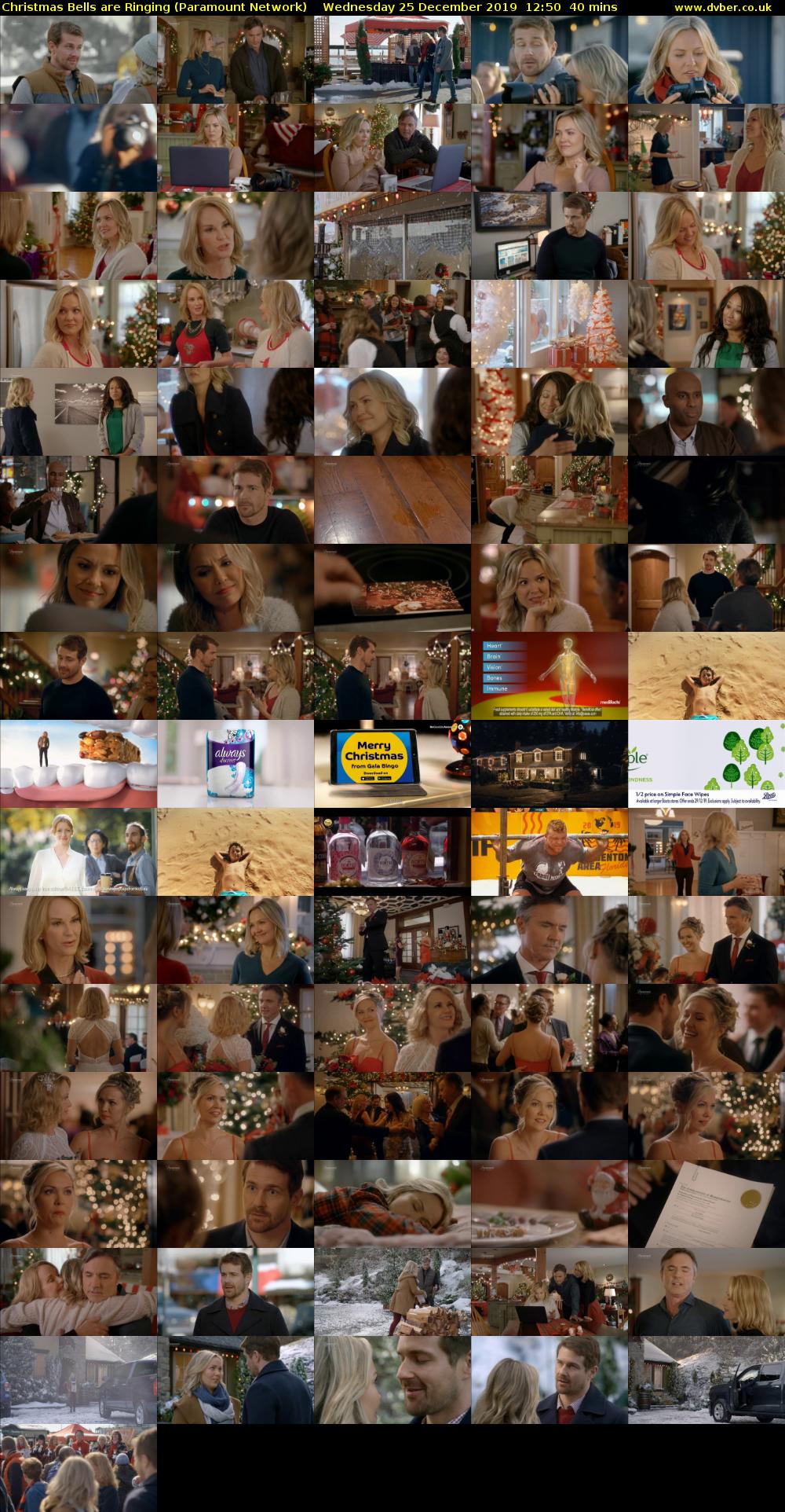 Christmas Bells are Ringing (Paramount Network) Wednesday 25 December 2019 12:50 - 13:30