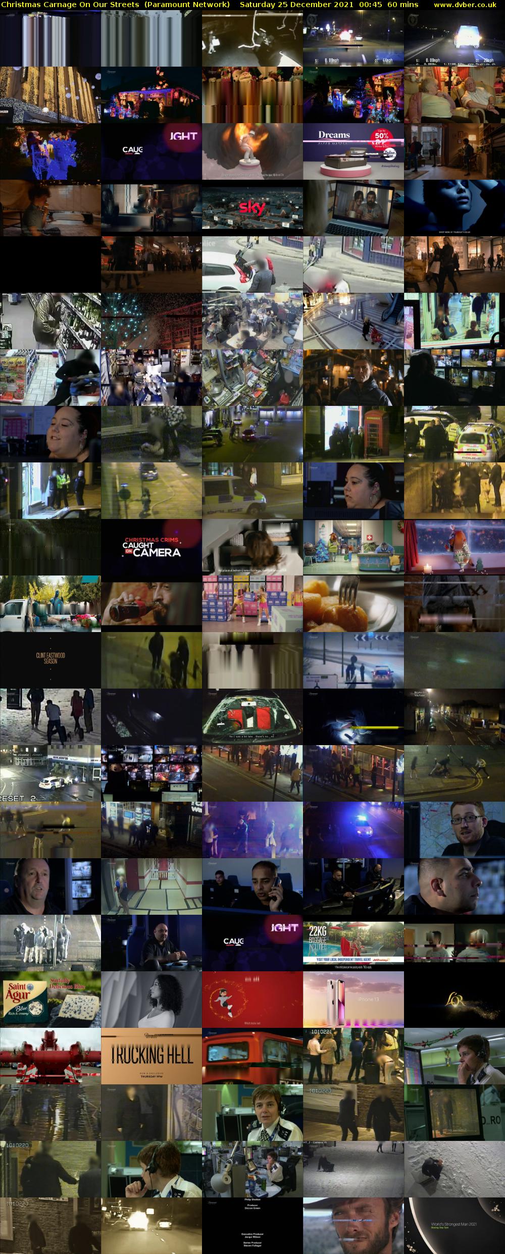 Christmas Carnage On Our Streets  (Paramount Network) Saturday 25 December 2021 00:45 - 01:45