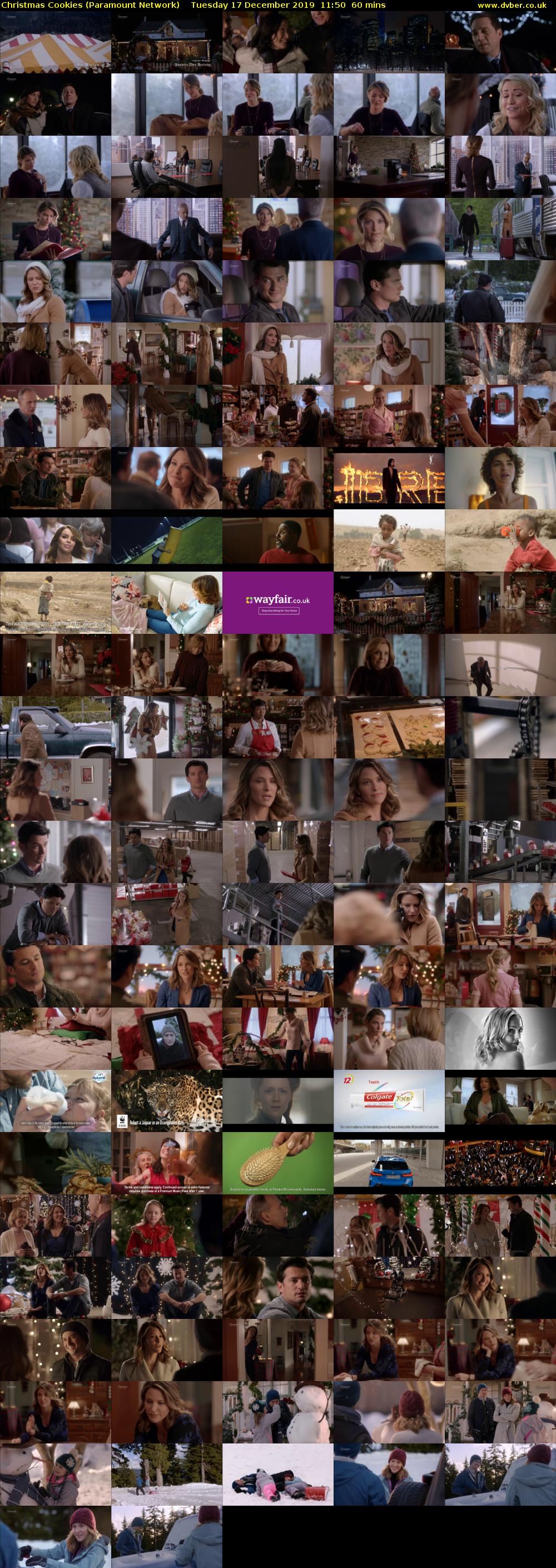 Christmas Cookies (Paramount Network) Tuesday 17 December 2019 11:50 - 12:50