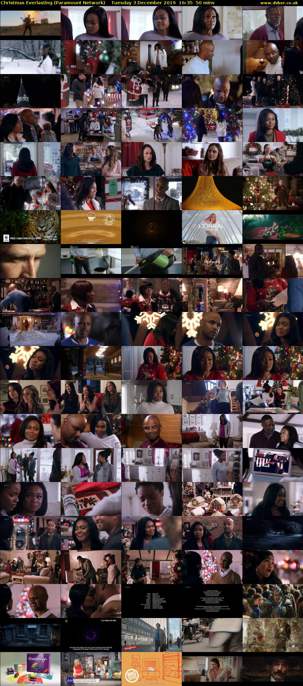 Christmas Everlasting (Paramount Network) Tuesday 3 December 2019 16:35 - 17:25