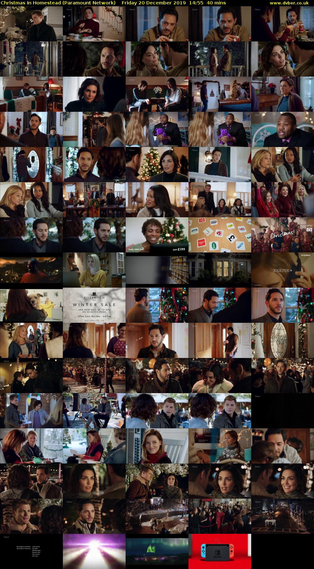 Christmas In Homestead (Paramount Network) Friday 20 December 2019 14:55 - 15:35