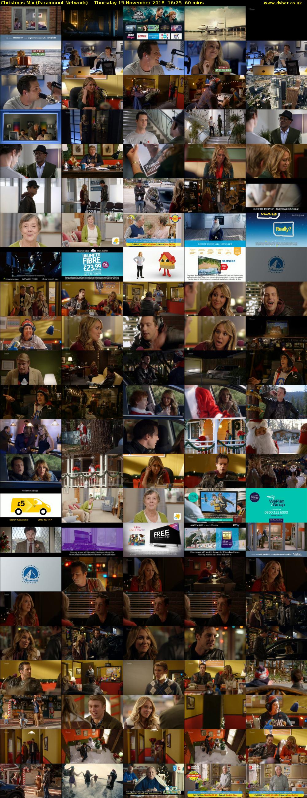 Christmas Mix (Paramount Network) Thursday 15 November 2018 16:25 - 17:25