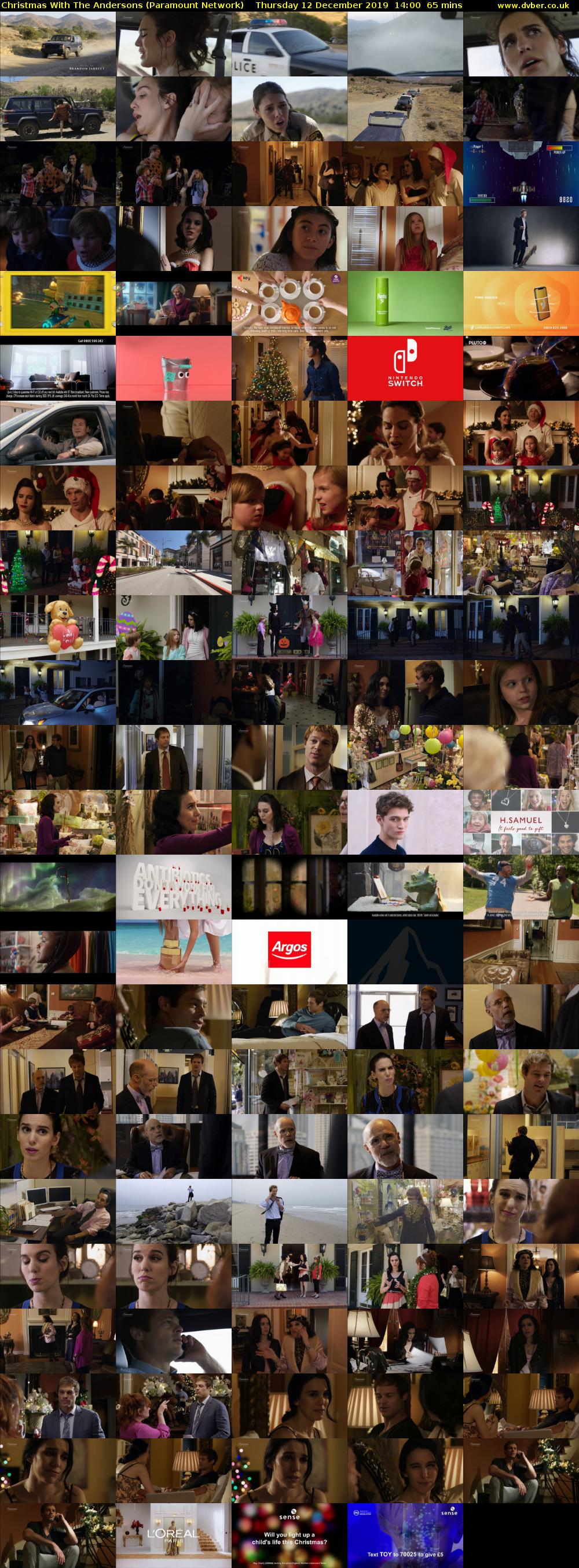 Christmas With The Andersons (Paramount Network) Thursday 12 December 2019 14:00 - 15:05