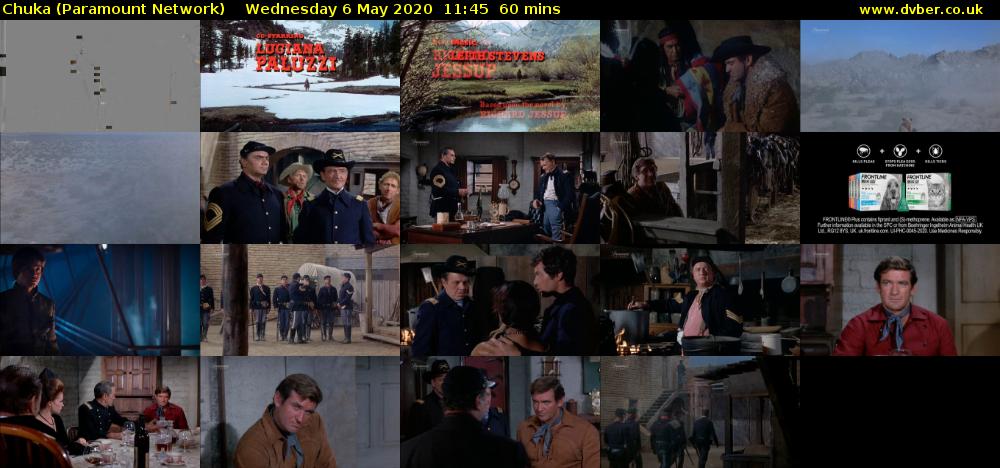 Chuka (Paramount Network) Wednesday 6 May 2020 11:45 - 12:45