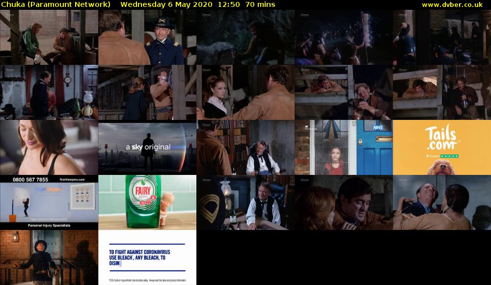 Chuka (Paramount Network) Wednesday 6 May 2020 12:50 - 14:00