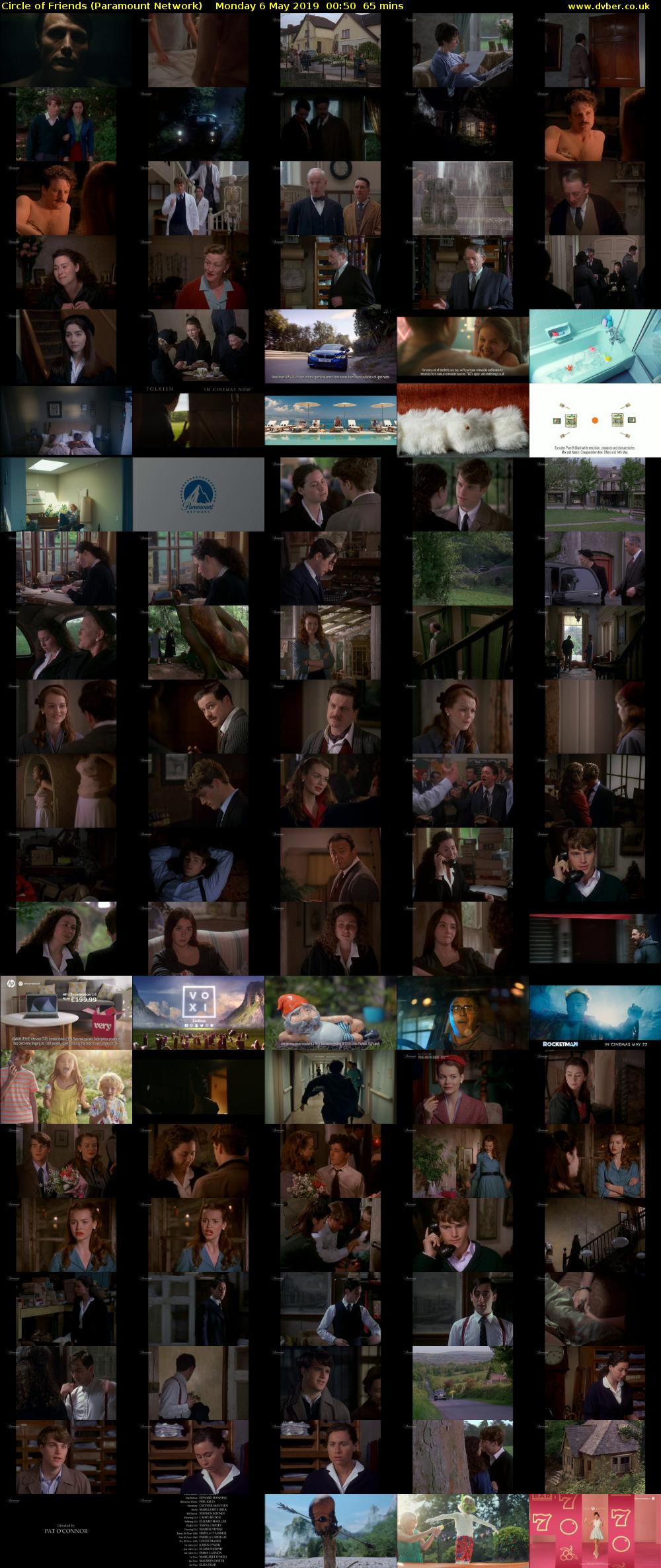 Circle of Friends (Paramount Network) Monday 6 May 2019 00:50 - 01:55