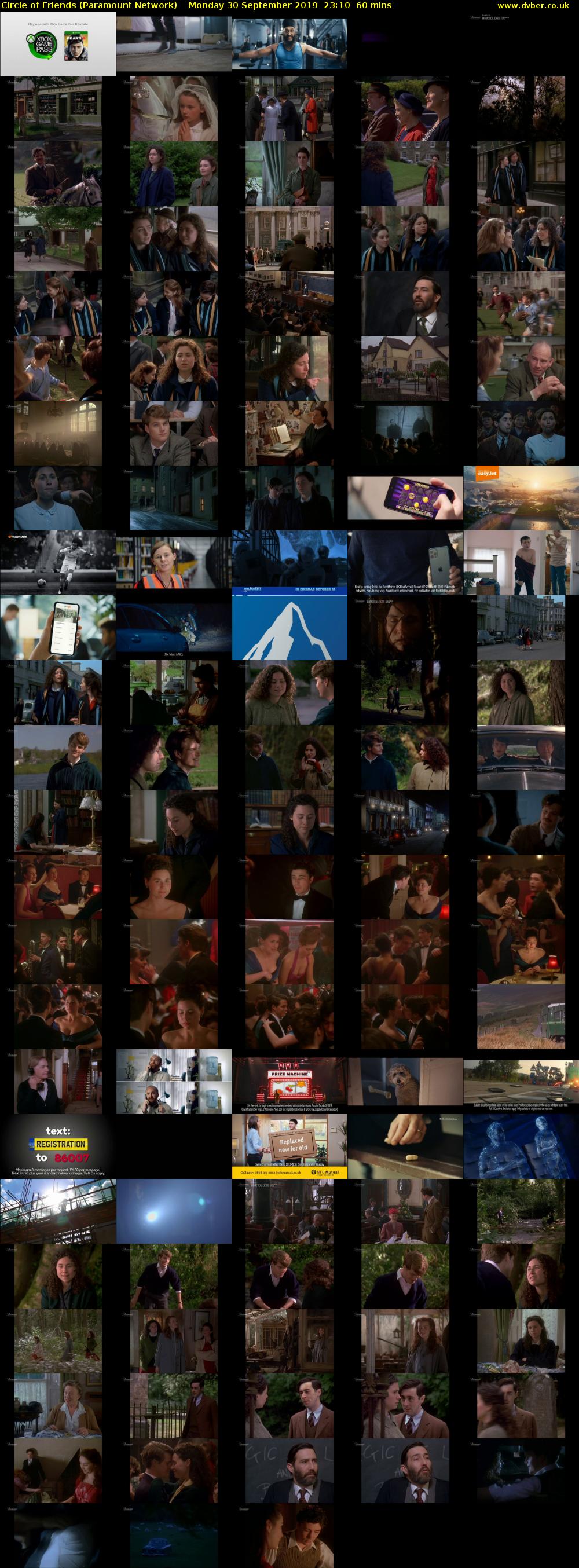 Circle of Friends (Paramount Network) Monday 30 September 2019 23:10 - 00:10