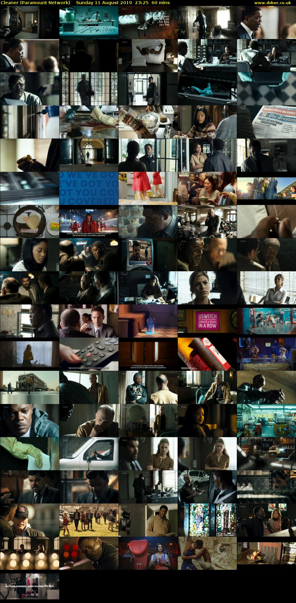 Cleaner (Paramount Network) Sunday 11 August 2019 23:25 - 00:25