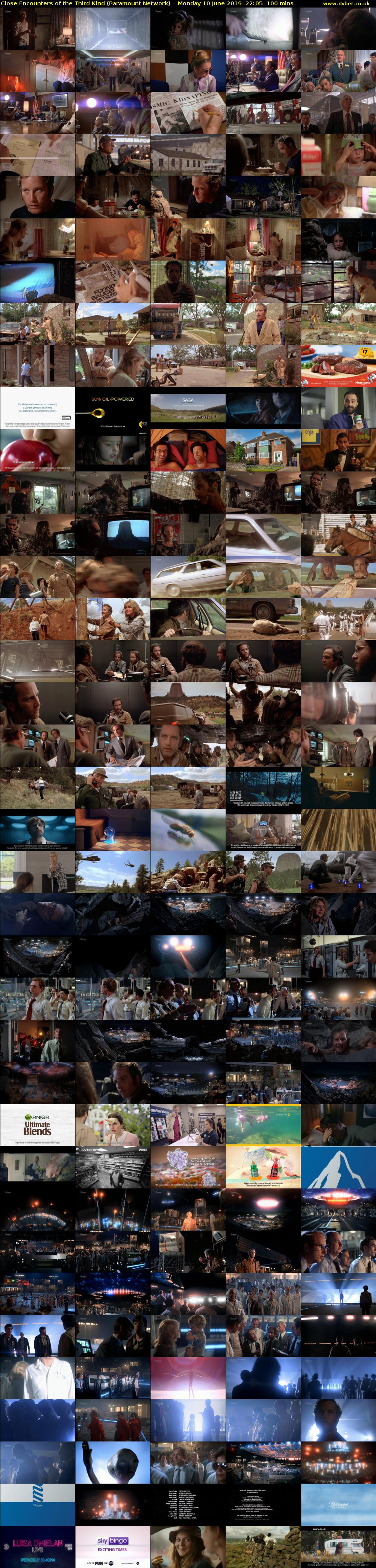Close Encounters of the Third Kind (Paramount Network) Monday 10 June 2019 22:05 - 23:45