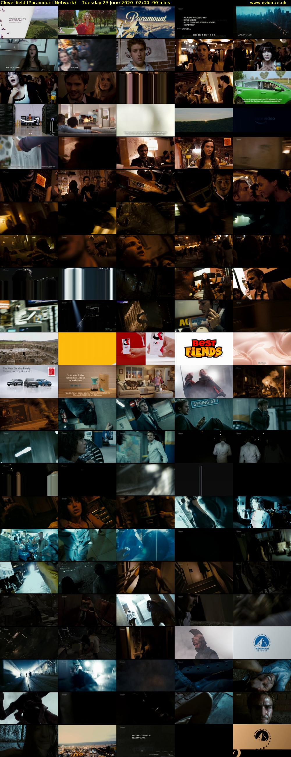 Cloverfield (Paramount Network) Tuesday 23 June 2020 02:00 - 03:30