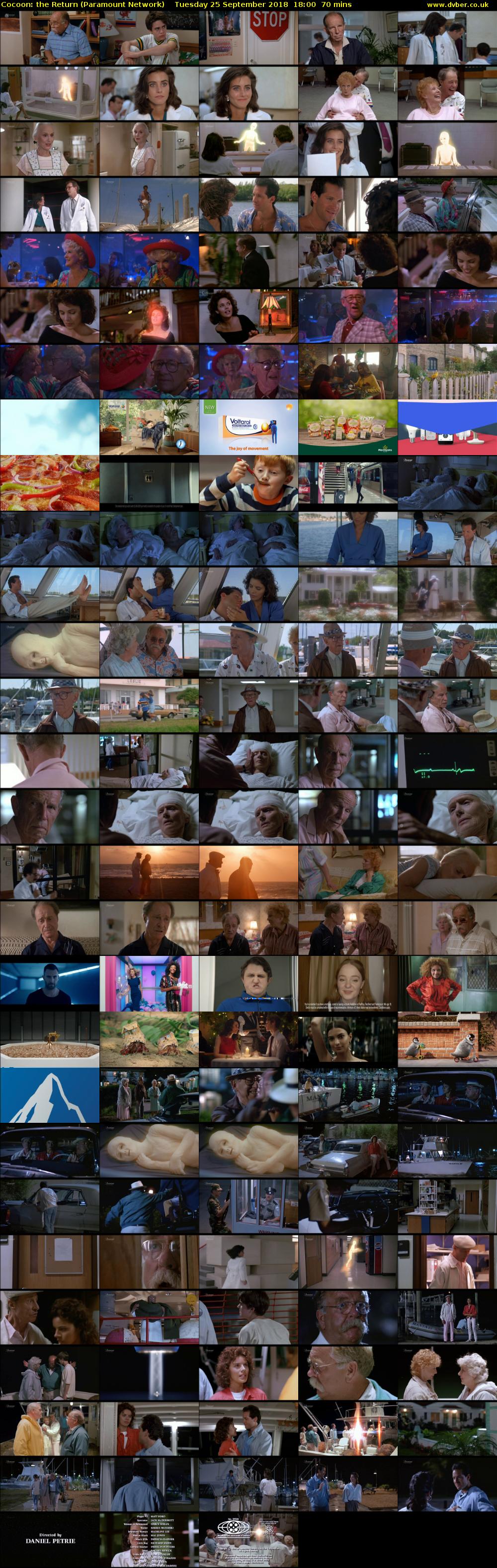 Cocoon: the Return (Paramount Network) Tuesday 25 September 2018 18:00 - 19:10