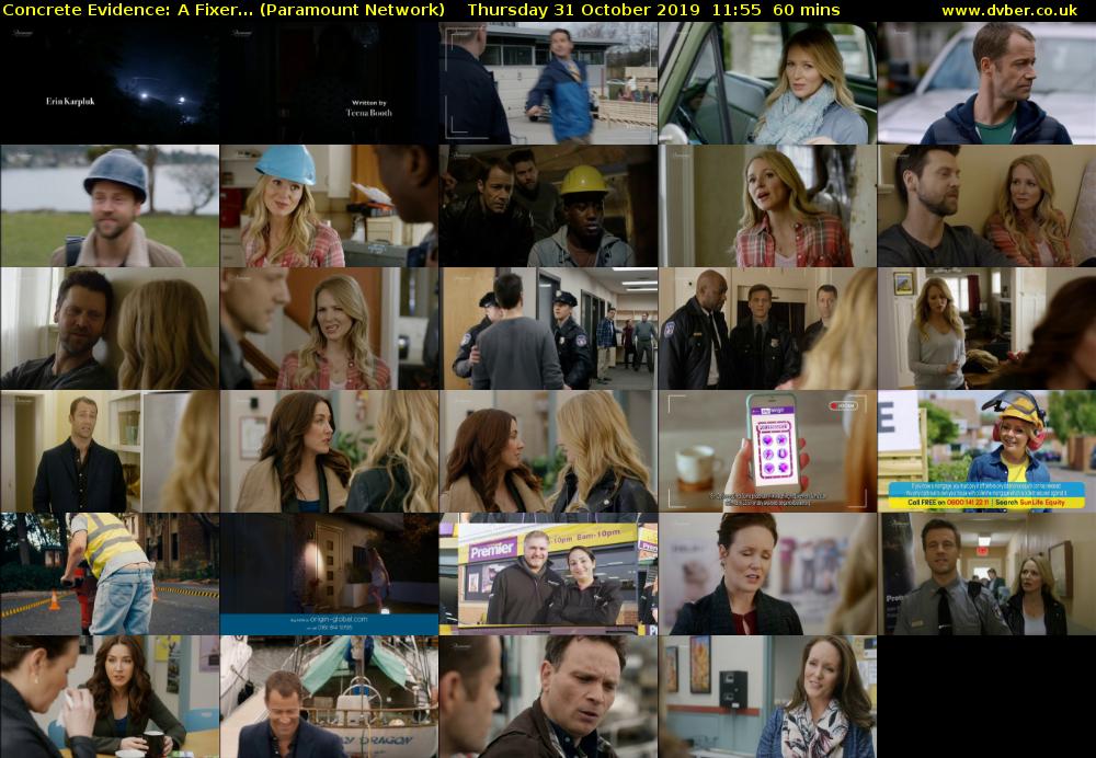 Concrete Evidence: A Fixer... (Paramount Network) Thursday 31 October 2019 11:55 - 12:55
