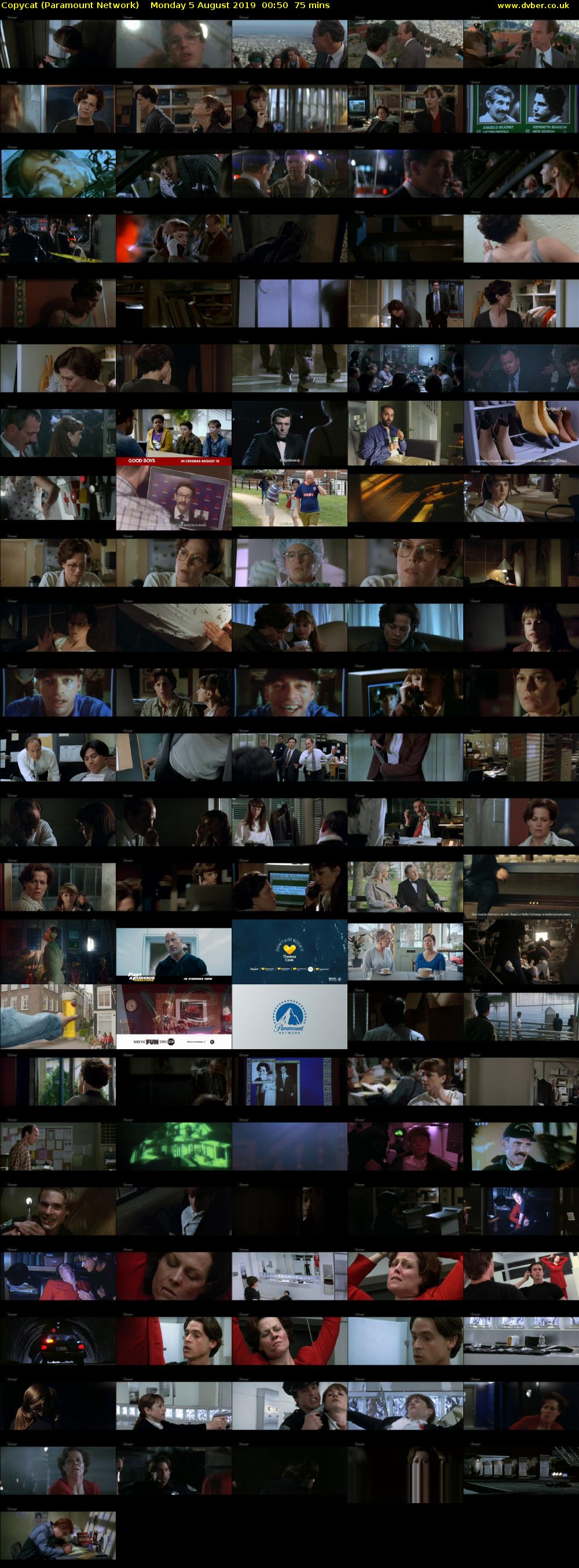 Copycat (Paramount Network) Monday 5 August 2019 00:50 - 02:05