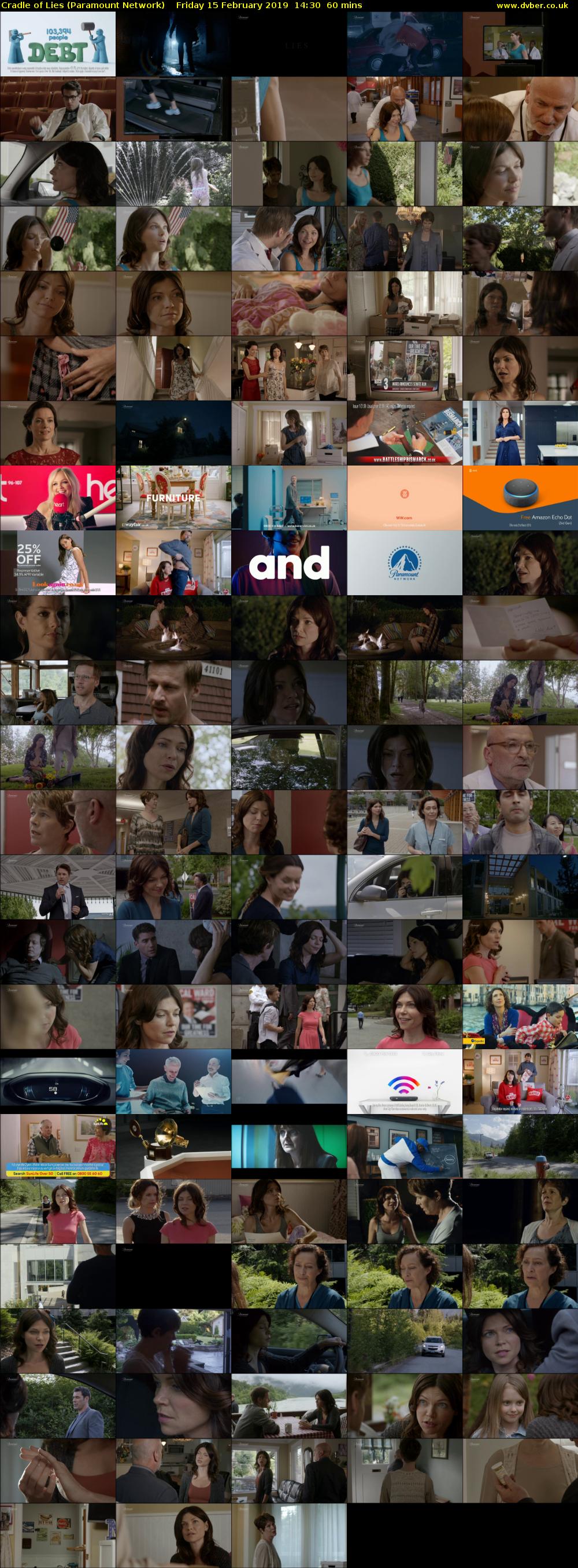 Cradle of Lies (Paramount Network) Friday 15 February 2019 14:30 - 15:30