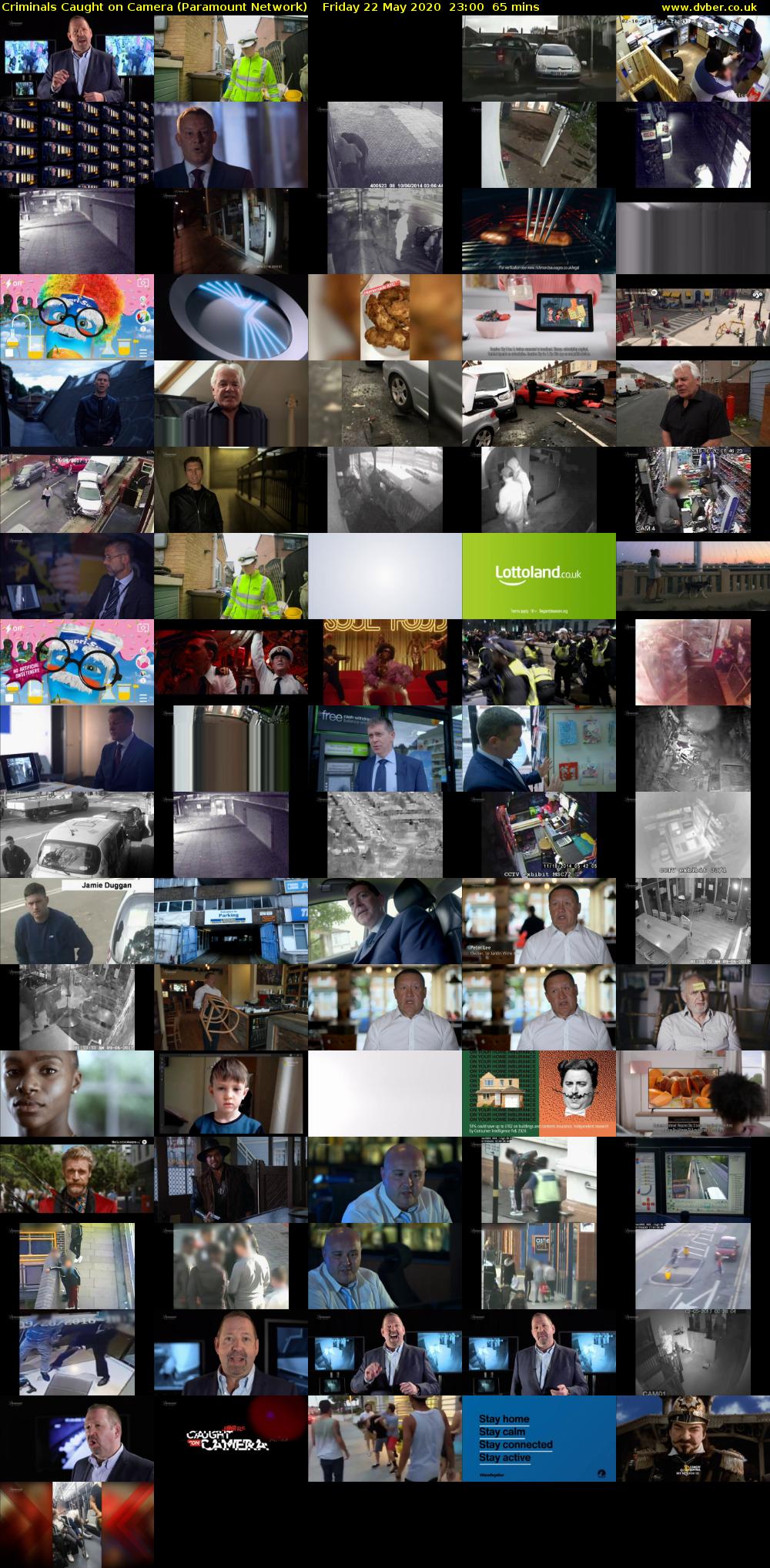 Criminals Caught on Camera (Paramount Network) Friday 22 May 2020 23:00 - 00:05