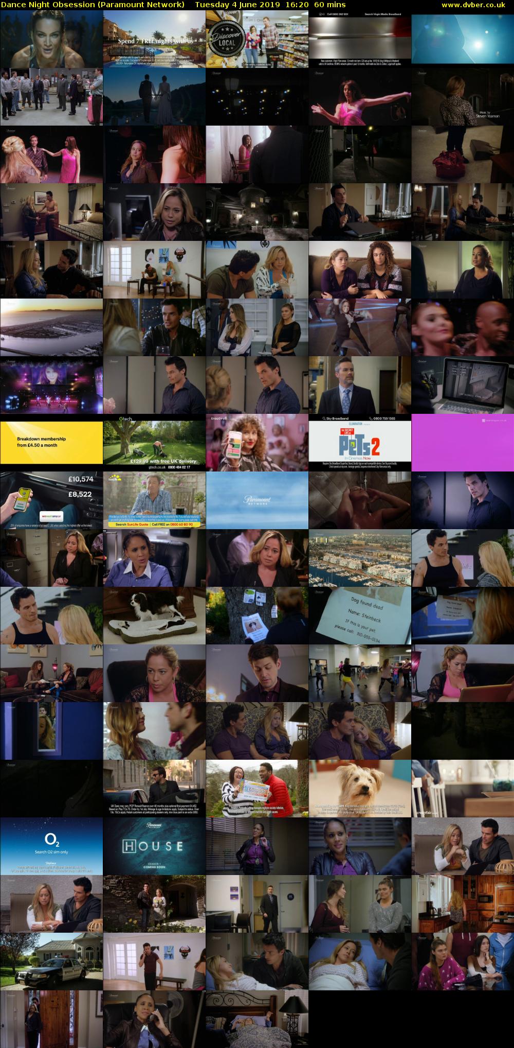 Dance Night Obsession (Paramount Network) Tuesday 4 June 2019 16:20 - 17:20