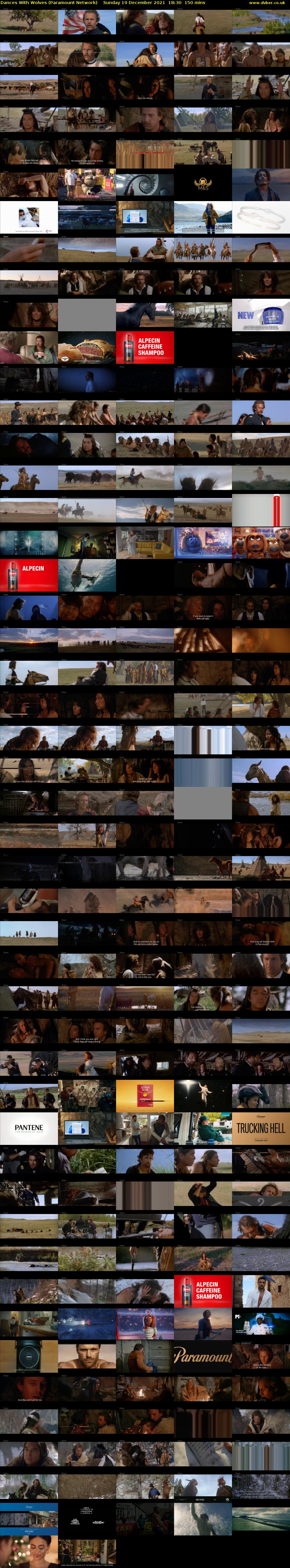 Dances With Wolves (Paramount Network) Sunday 19 December 2021 18:30 - 21:00