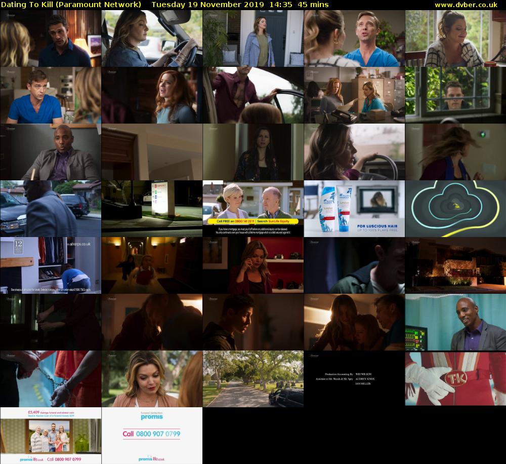 Dating To Kill (Paramount Network) Tuesday 19 November 2019 14:35 - 15:20