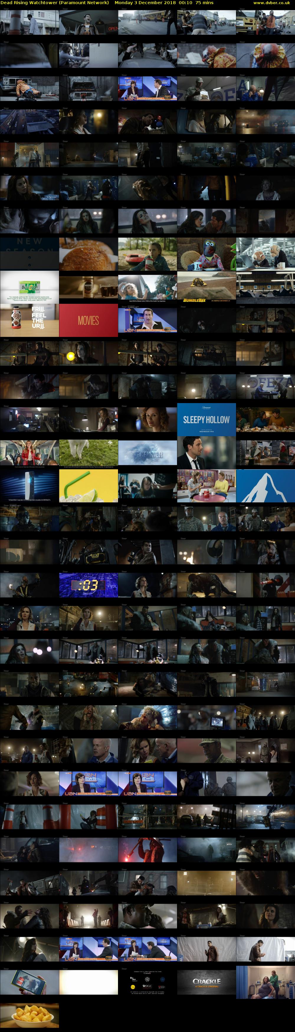 Dead Rising Watchtower (Paramount Network) Monday 3 December 2018 00:10 - 01:25
