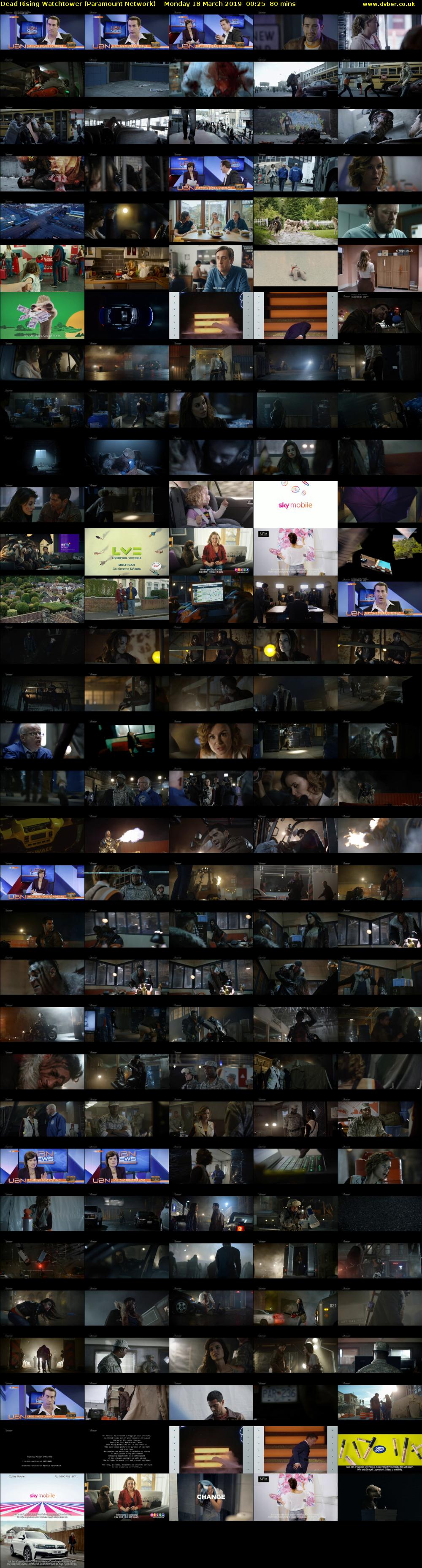 Dead Rising Watchtower (Paramount Network) Monday 18 March 2019 00:25 - 01:45