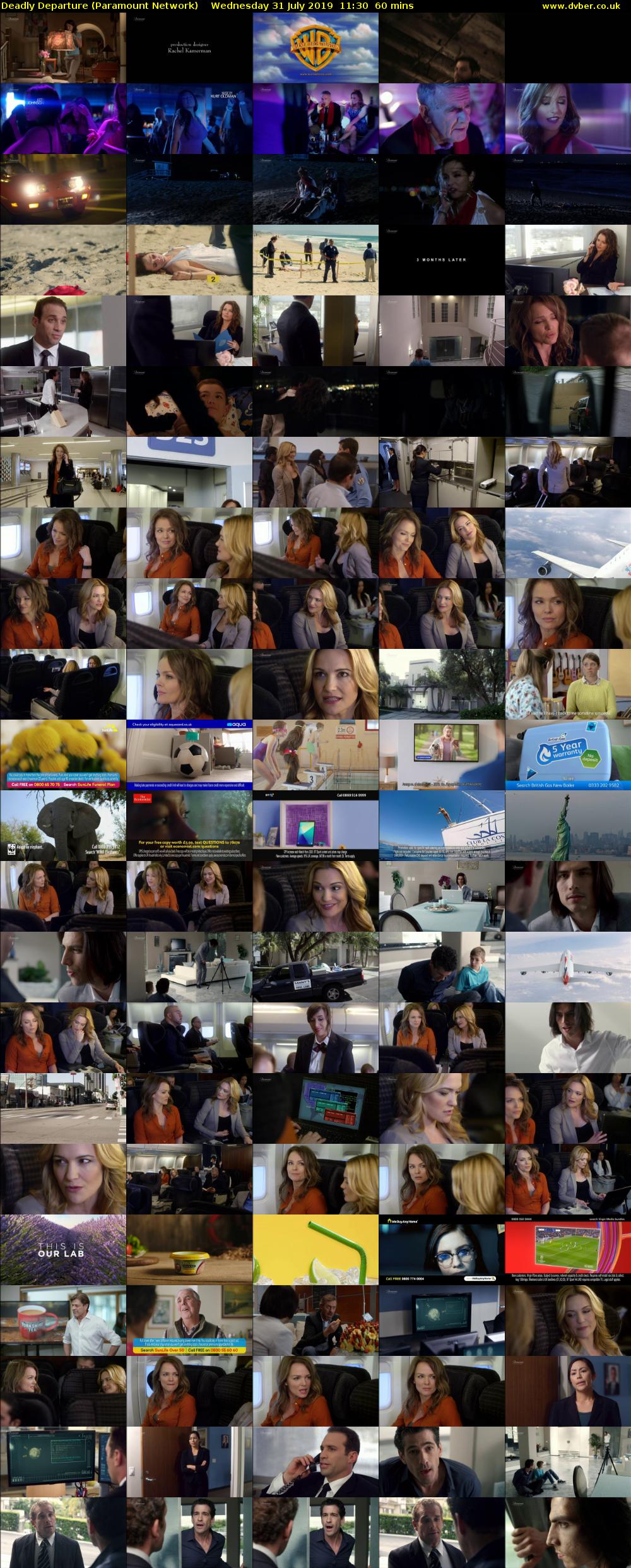 Deadly Departure (Paramount Network) Wednesday 31 July 2019 11:30 - 12:30