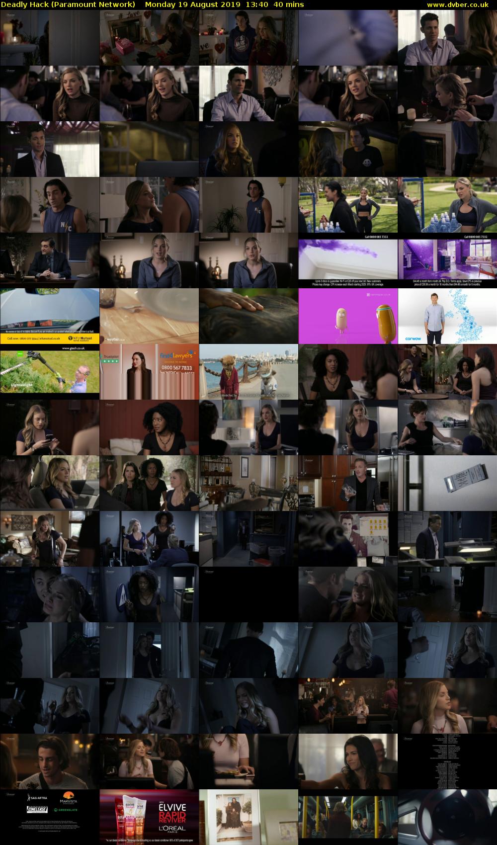 Deadly Hack (Paramount Network) Monday 19 August 2019 13:40 - 14:20