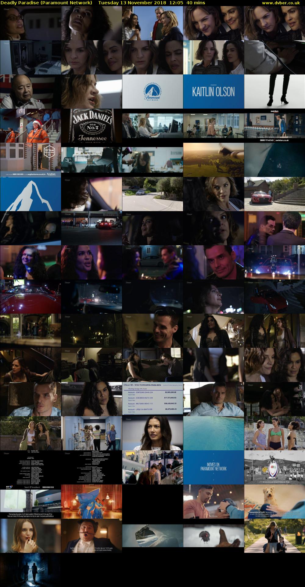 Deadly Paradise (Paramount Network) Tuesday 13 November 2018 12:05 - 12:45