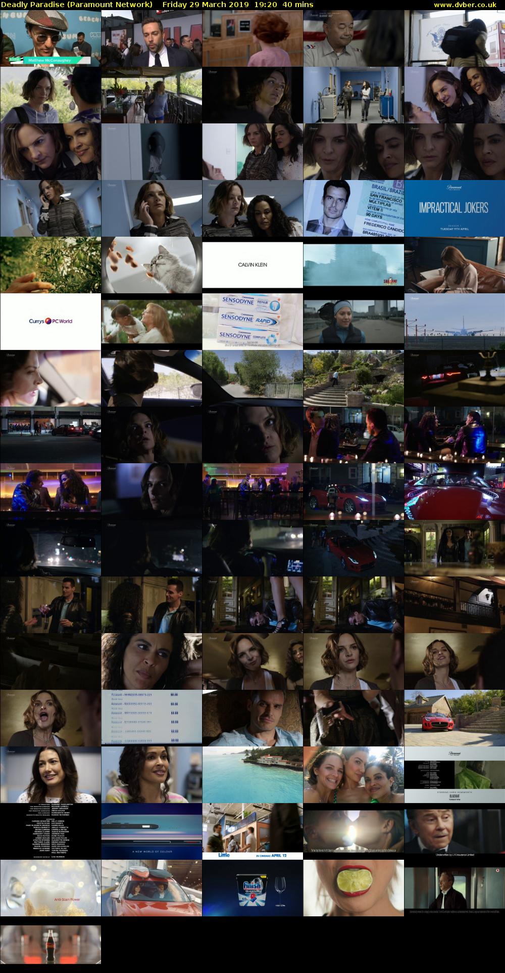 Deadly Paradise (Paramount Network) Friday 29 March 2019 19:20 - 20:00