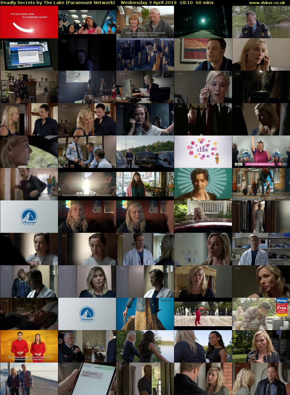 Deadly Secrets by The Lake (Paramount Network) Wednesday 3 April 2019 18:10 - 19:10