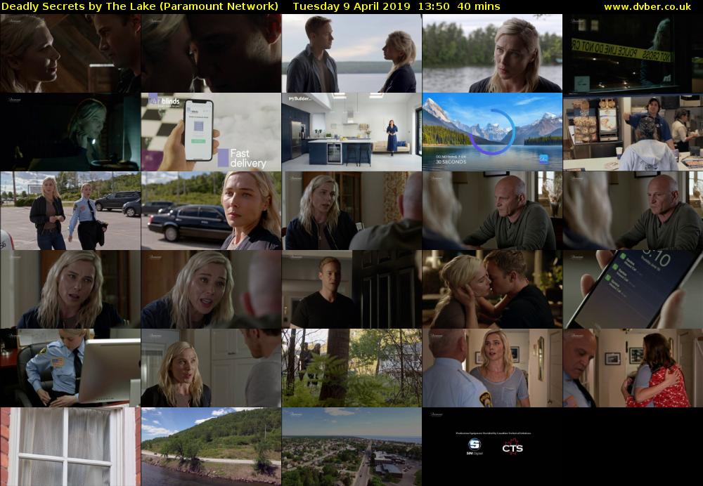 Deadly Secrets by The Lake (Paramount Network) Tuesday 9 April 2019 13:50 - 14:30