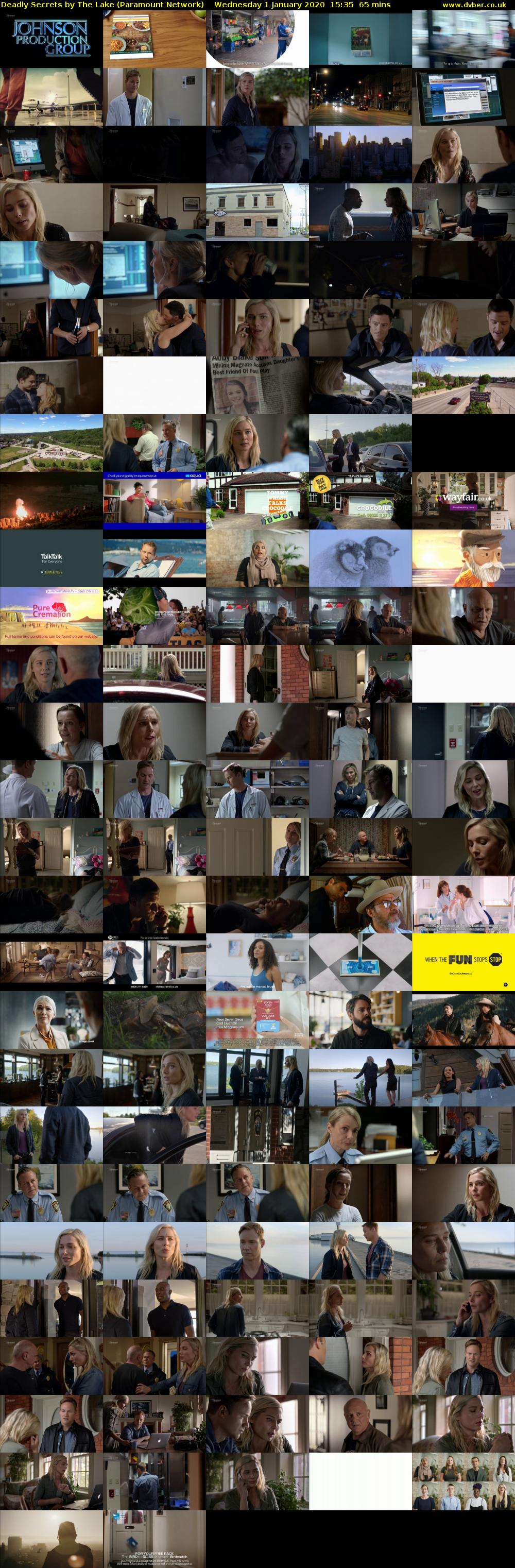 Deadly Secrets by The Lake (Paramount Network) Wednesday 1 January 2020 15:35 - 16:40