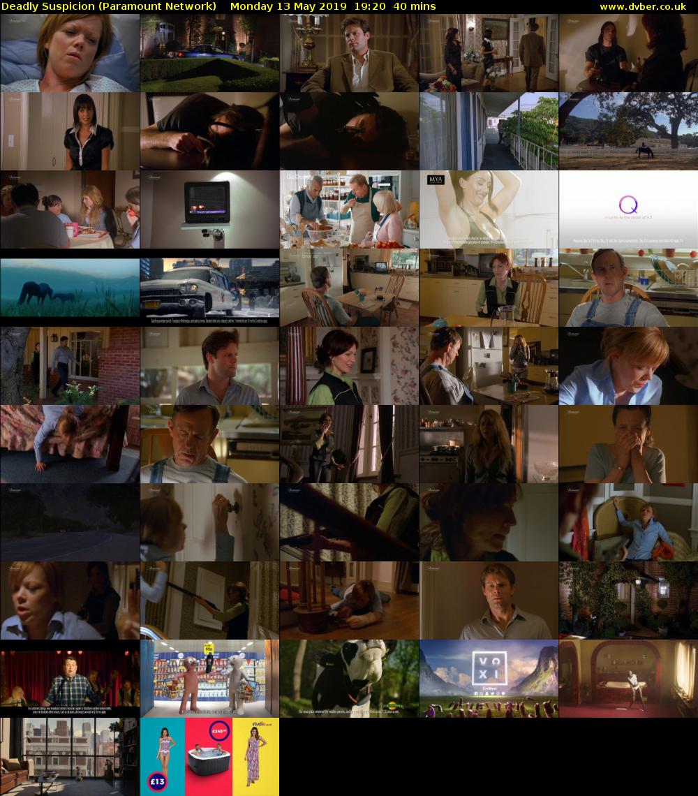 Deadly Suspicion (Paramount Network) Monday 13 May 2019 19:20 - 20:00