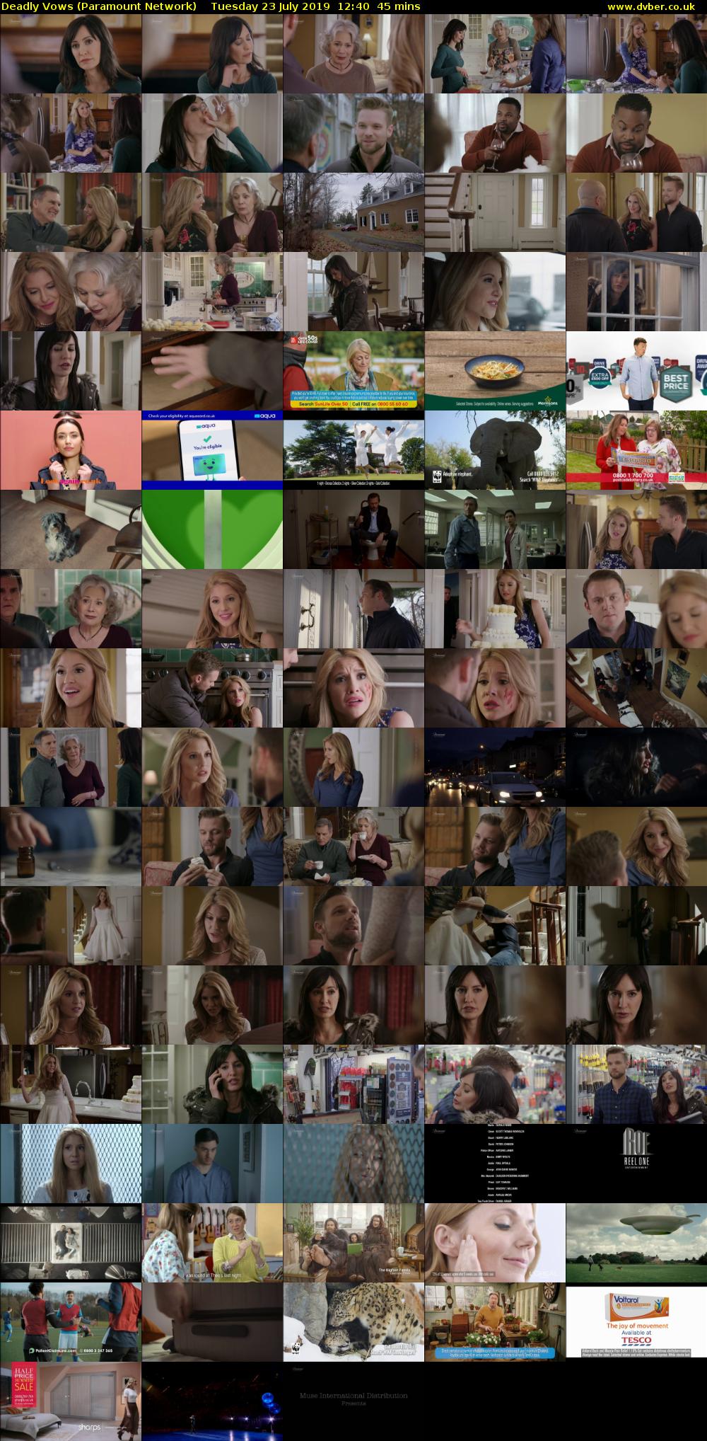 Deadly Vows (Paramount Network) Tuesday 23 July 2019 12:40 - 13:25