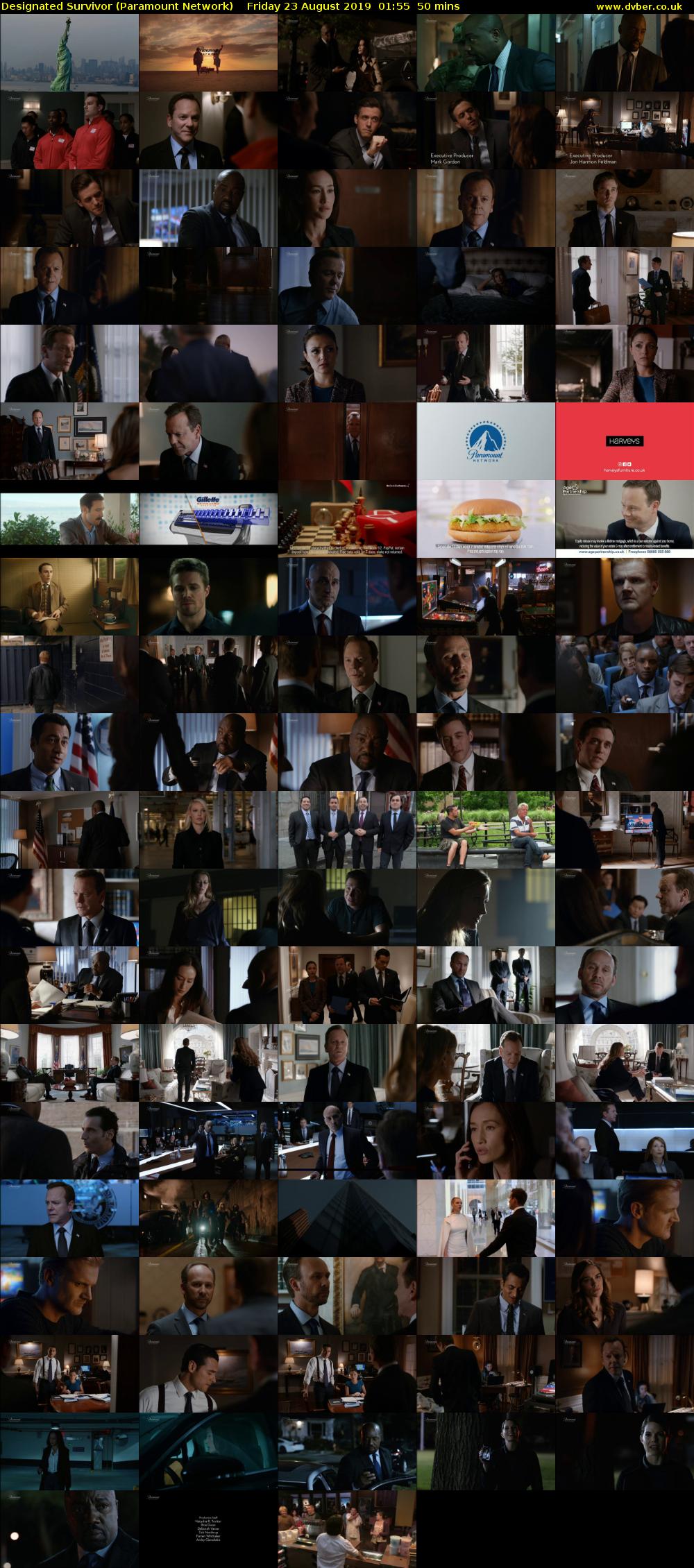 Designated Survivor (Paramount Network) Friday 23 August 2019 01:55 - 02:45