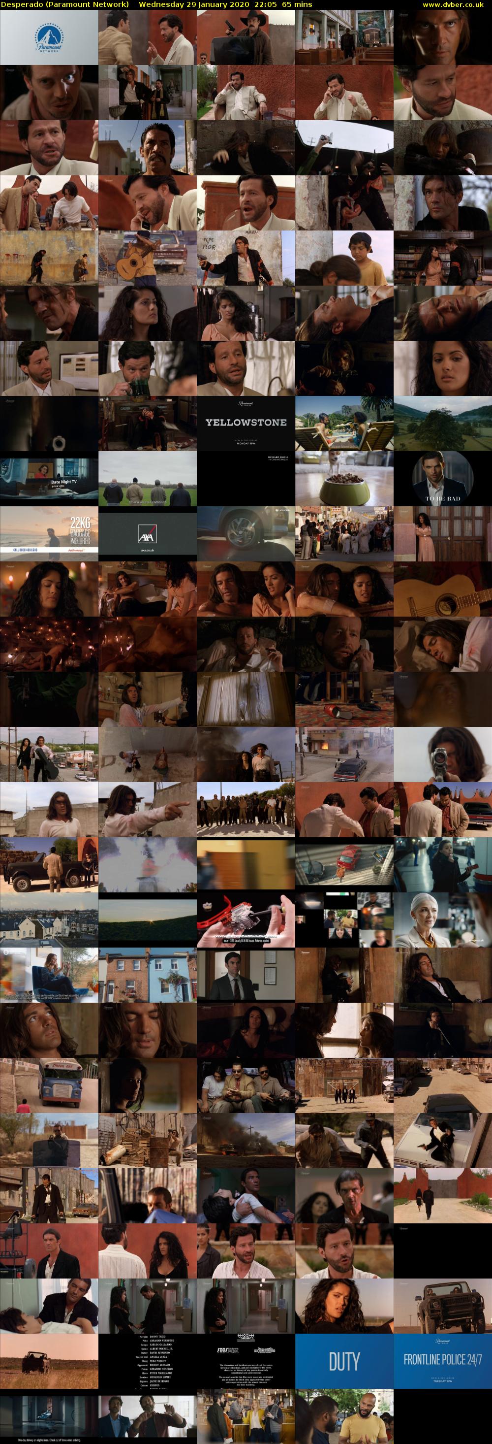 Desperado (Paramount Network) Wednesday 29 January 2020 22:05 - 23:10