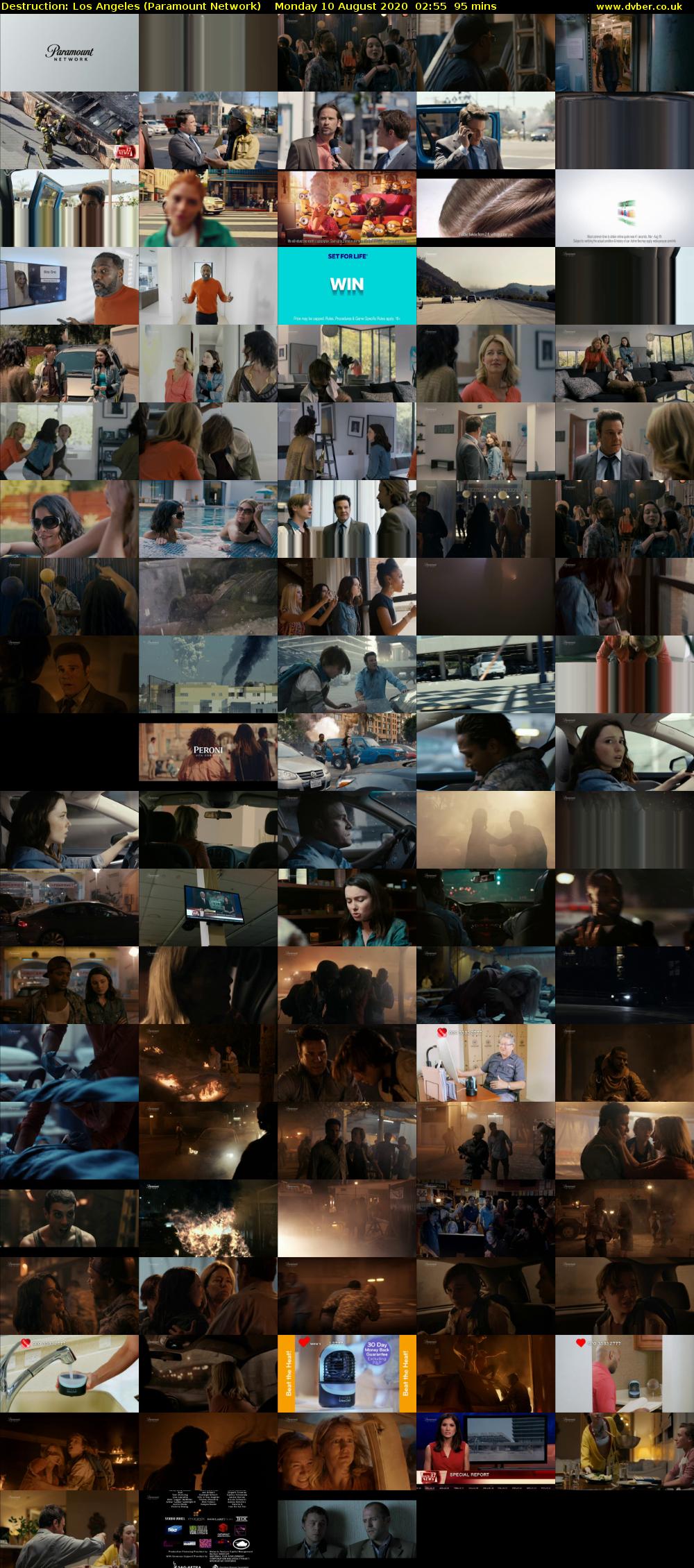 Destruction: Los Angeles (Paramount Network) Monday 10 August 2020 02:55 - 04:30