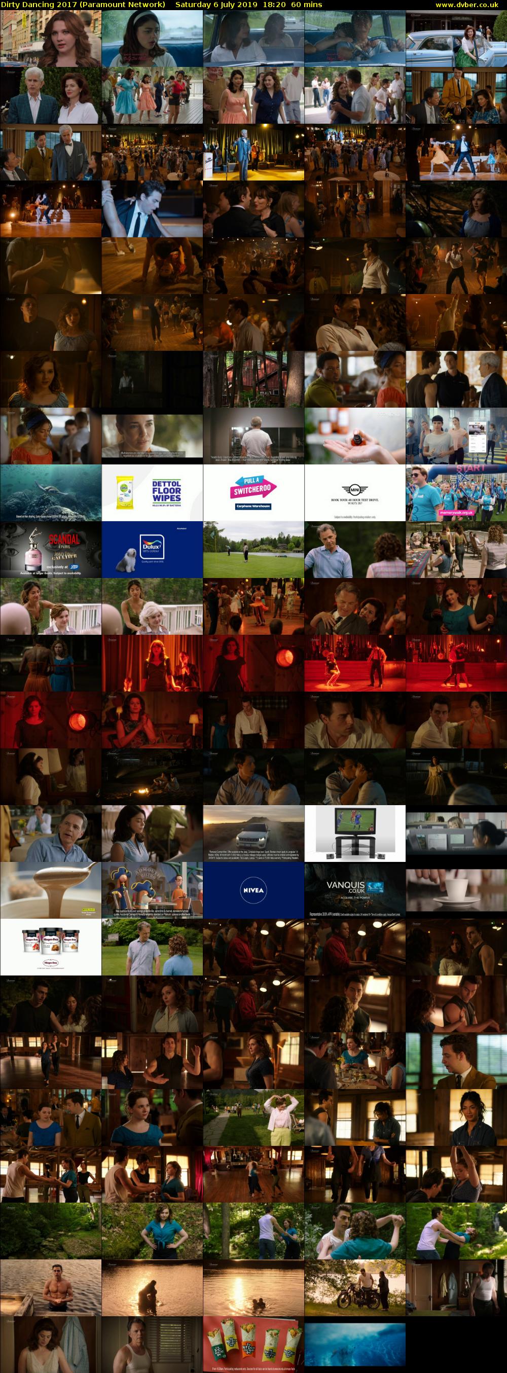 Dirty Dancing 2017 (Paramount Network) Saturday 6 July 2019 18:20 - 19:20