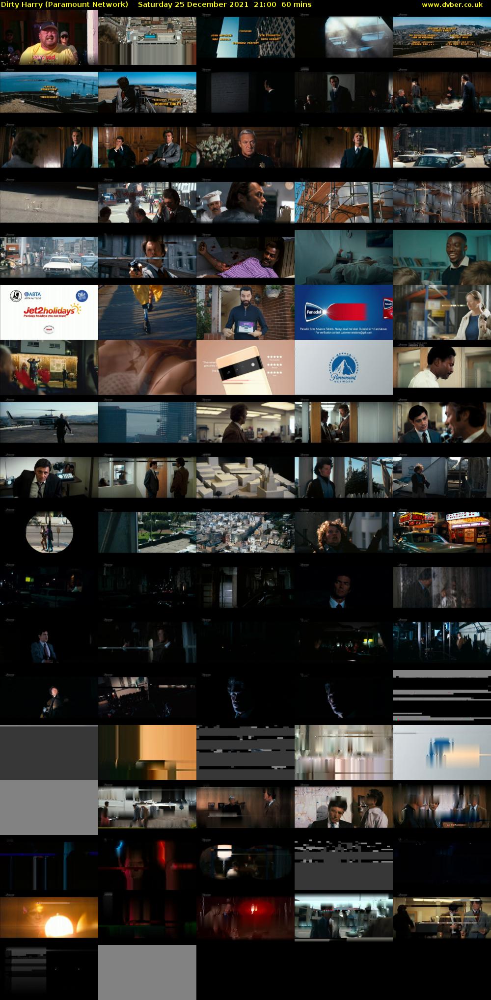 Dirty Harry (Paramount Network) Saturday 25 December 2021 21:00 - 22:00