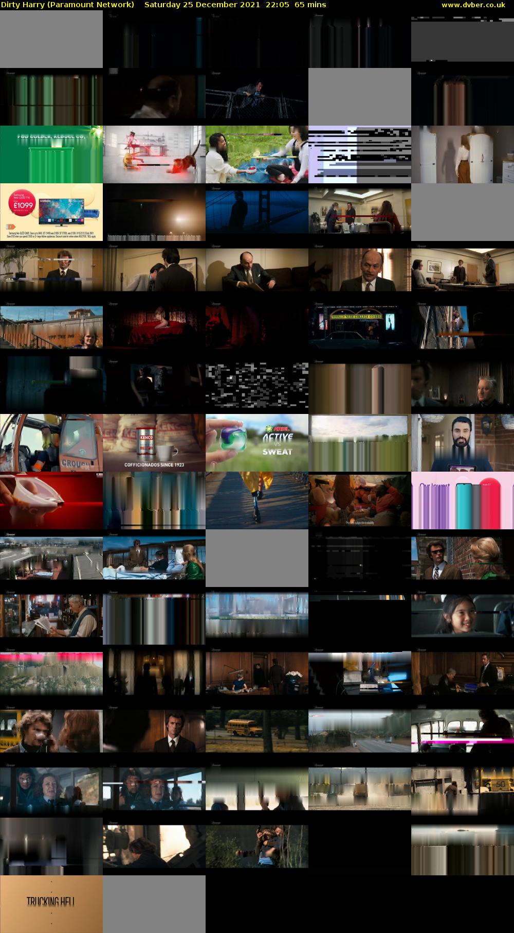 Dirty Harry (Paramount Network) Saturday 25 December 2021 22:05 - 23:10