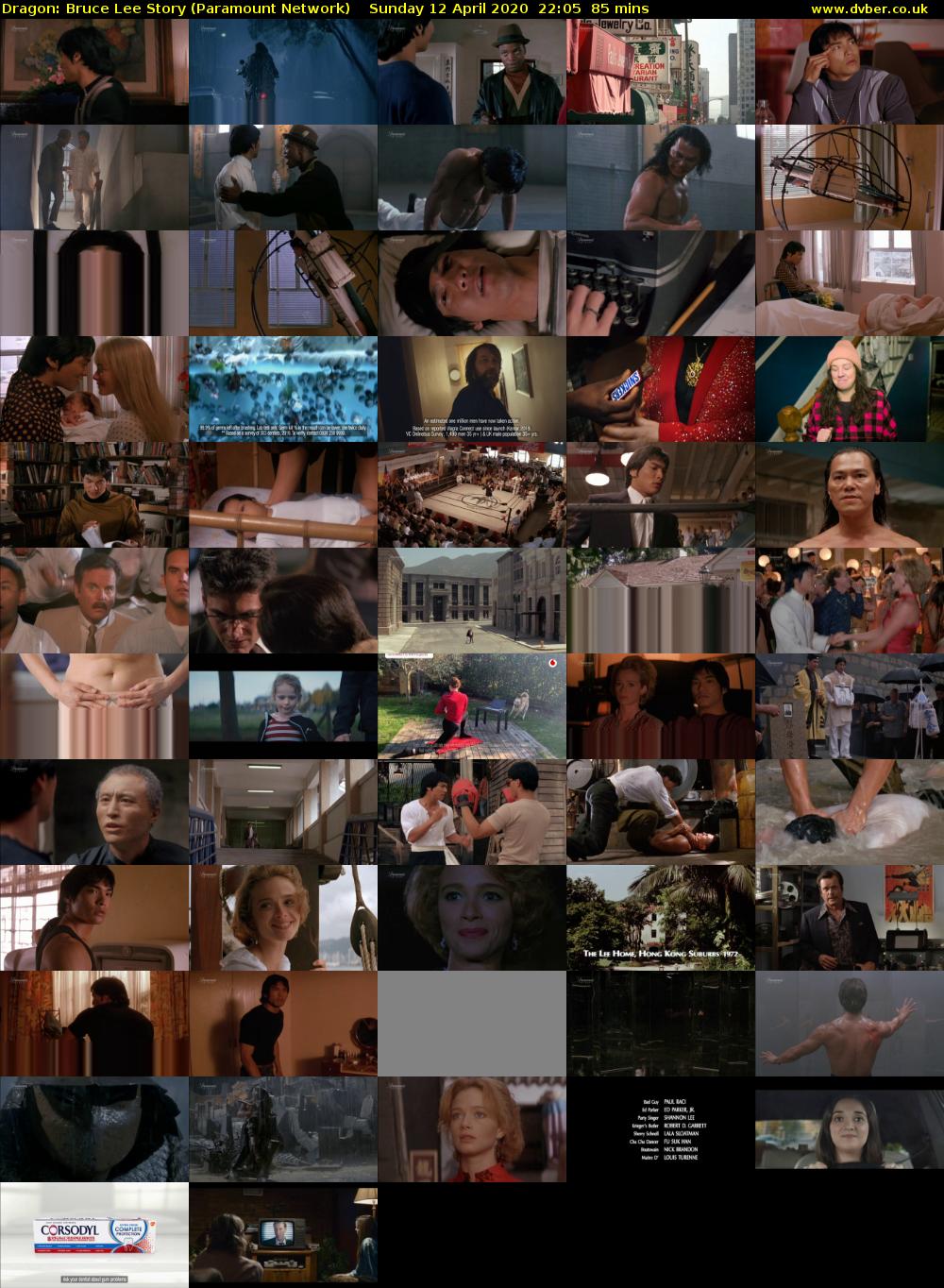 Dragon: Bruce Lee Story (Paramount Network) Sunday 12 April 2020 22:05 - 23:30