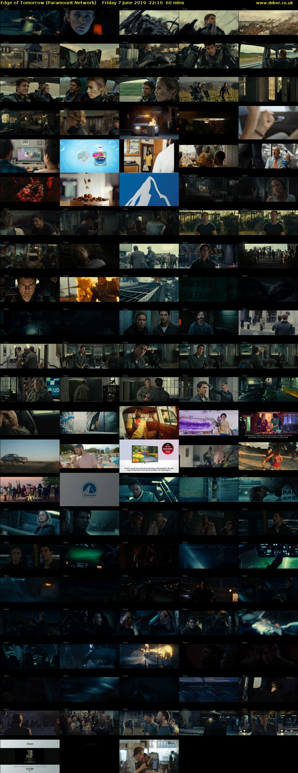Edge of Tomorrow (Paramount Network) Friday 7 June 2019 22:10 - 23:10