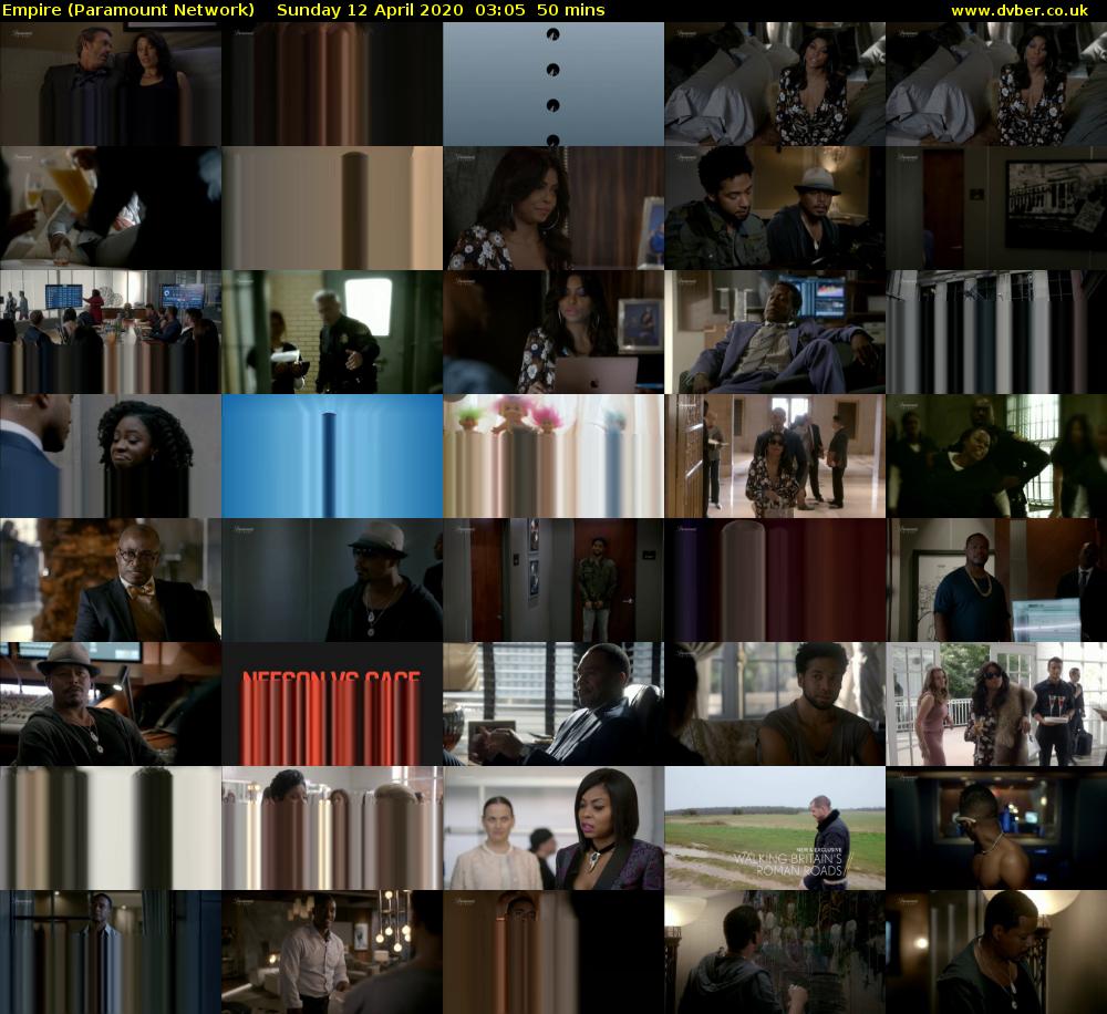 Empire (Paramount Network) Sunday 12 April 2020 03:05 - 03:55