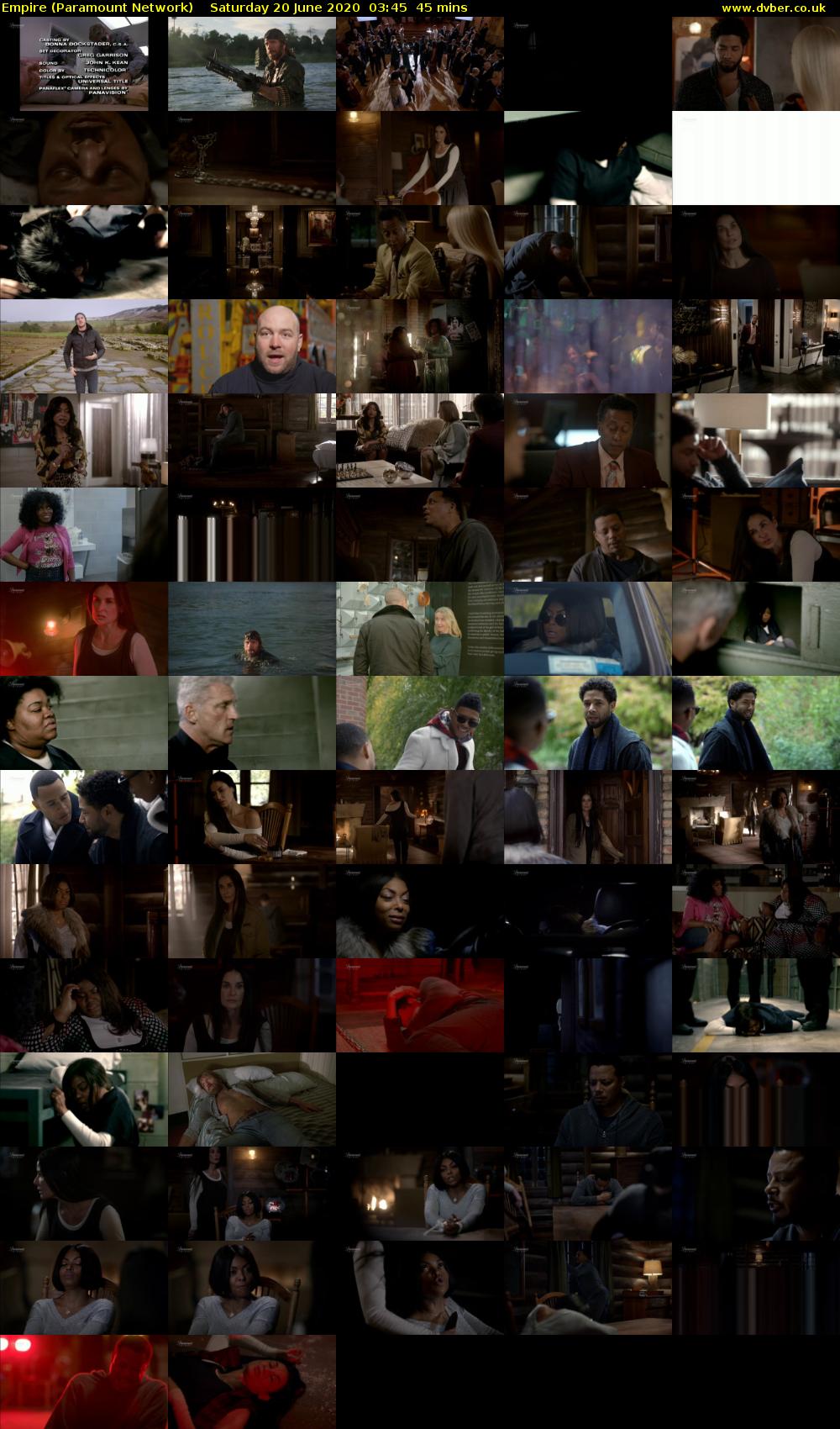 Empire (Paramount Network) Saturday 20 June 2020 03:45 - 04:30