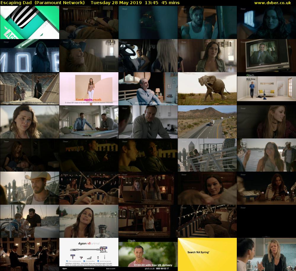 Escaping Dad  (Paramount Network) Tuesday 28 May 2019 13:45 - 14:30