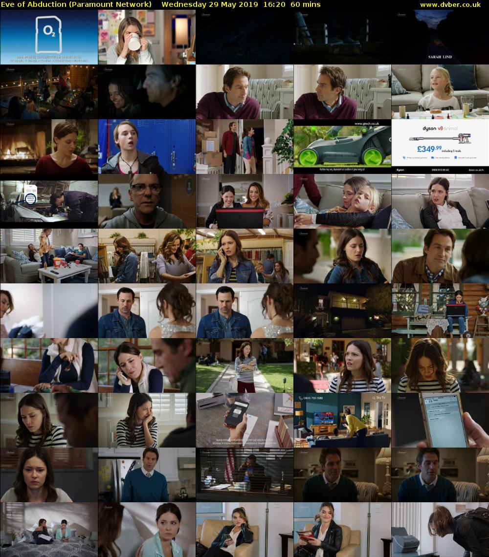 Eve of Abduction (Paramount Network) Wednesday 29 May 2019 16:20 - 17:20