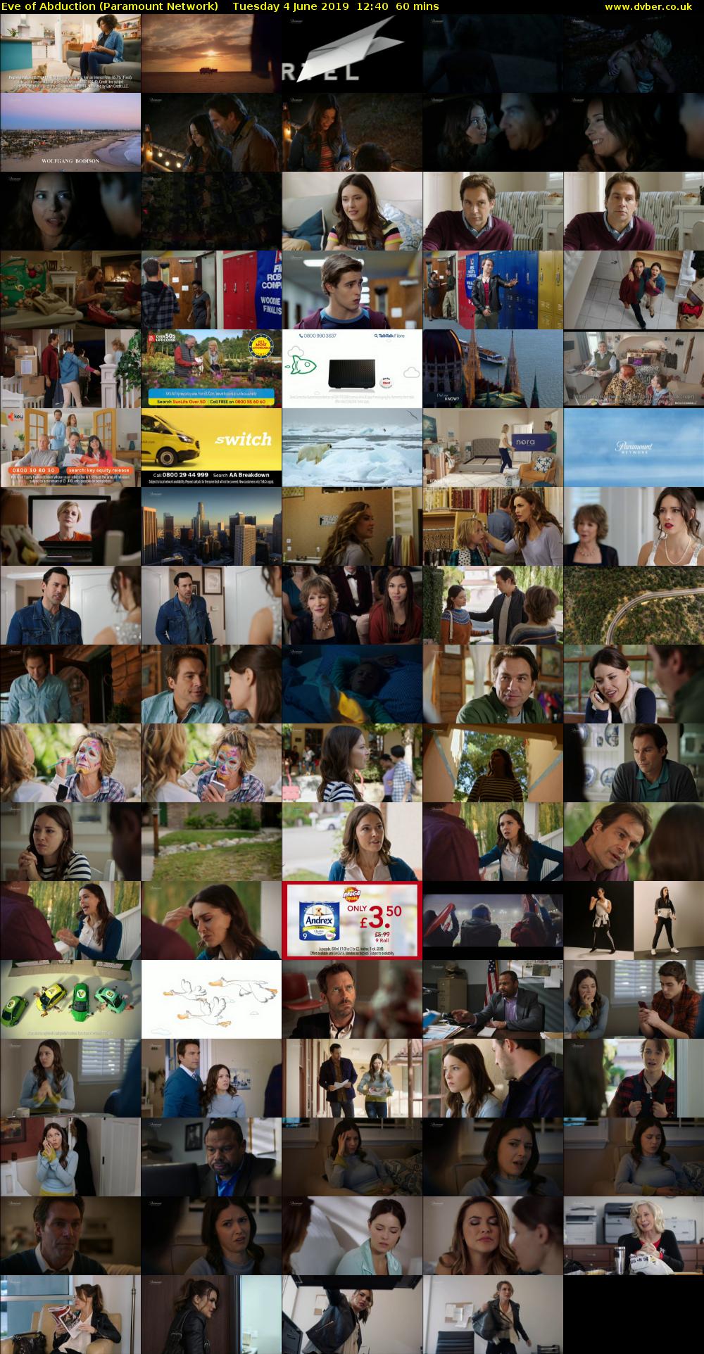 Eve of Abduction (Paramount Network) Tuesday 4 June 2019 12:40 - 13:40