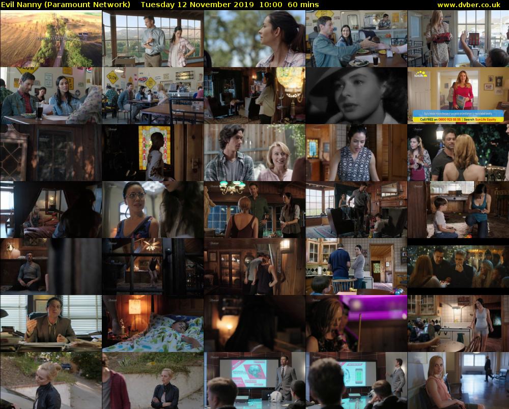 Evil Nanny (Paramount Network) Tuesday 12 November 2019 10:00 - 11:00