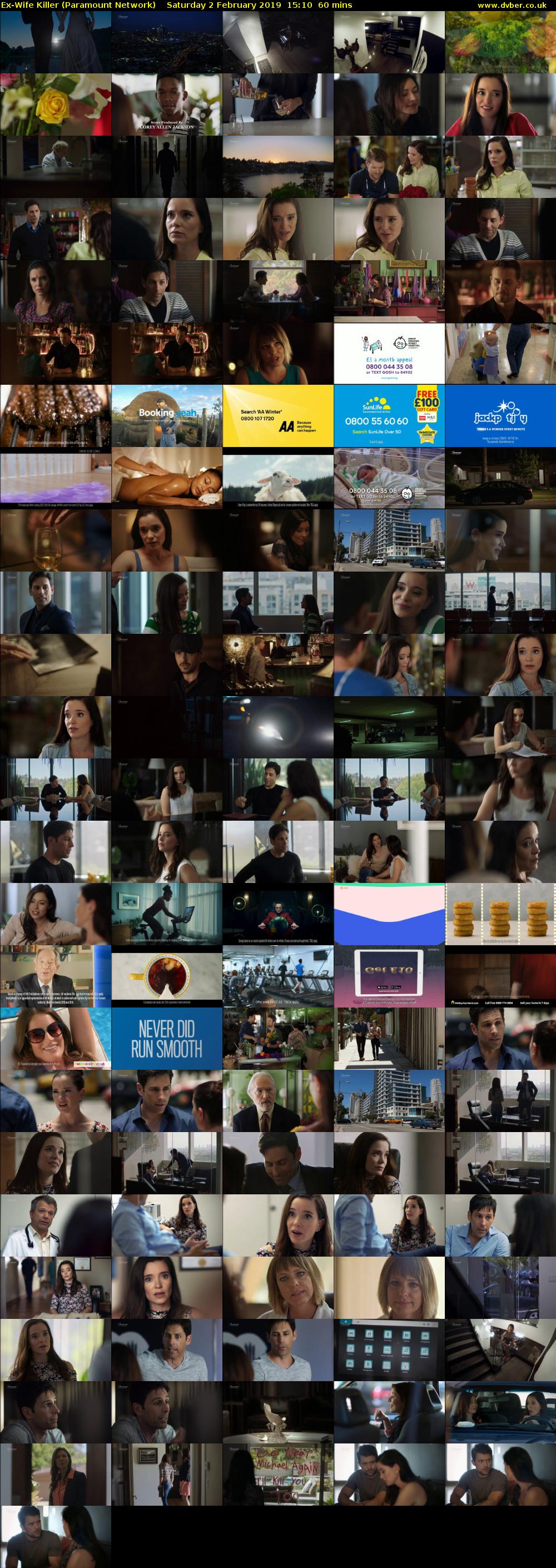 Ex-Wife Killer (Paramount Network) Saturday 2 February 2019 15:10 - 16:10